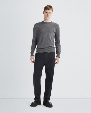 Rag & Bone Harding Cashmere Crew Classic Fit Grey | 83425WQYB