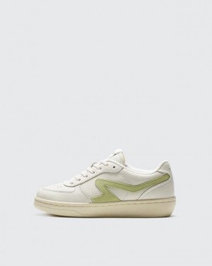 Rag & Bone Retro Court Sneaker - Leather Low Top Sneaker Pistachio | 90827VZOW