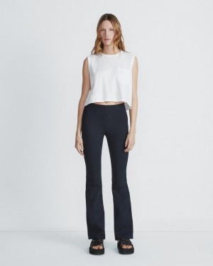 Rag & Bone Simone Cotton Flare Slim Fit Pant Salute | 08794SYGI