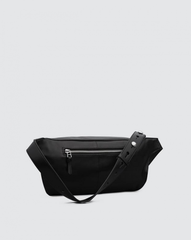 Rag & Bone Commuter Fanny Pack Small Fanny Pack Black | 87291KMXG