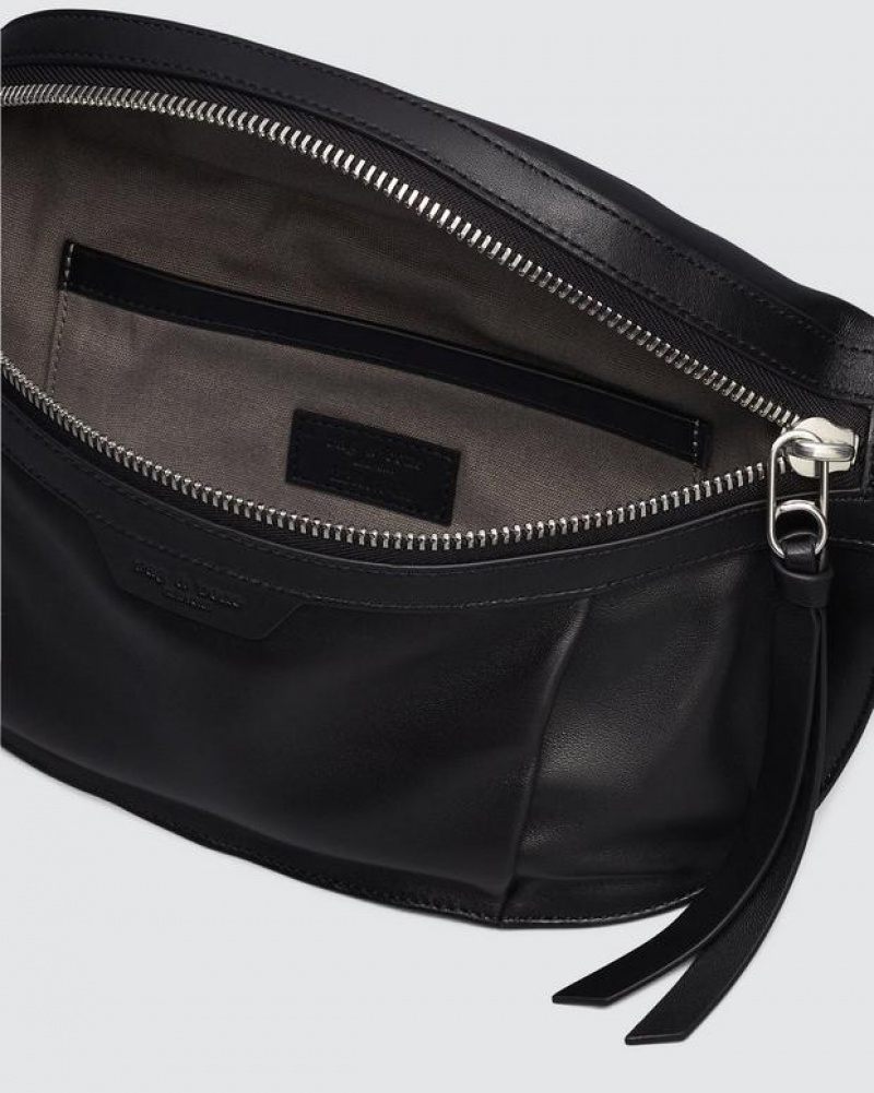 Rag & Bone Commuter Fanny Pack Small Fanny Pack Black | 87291KMXG