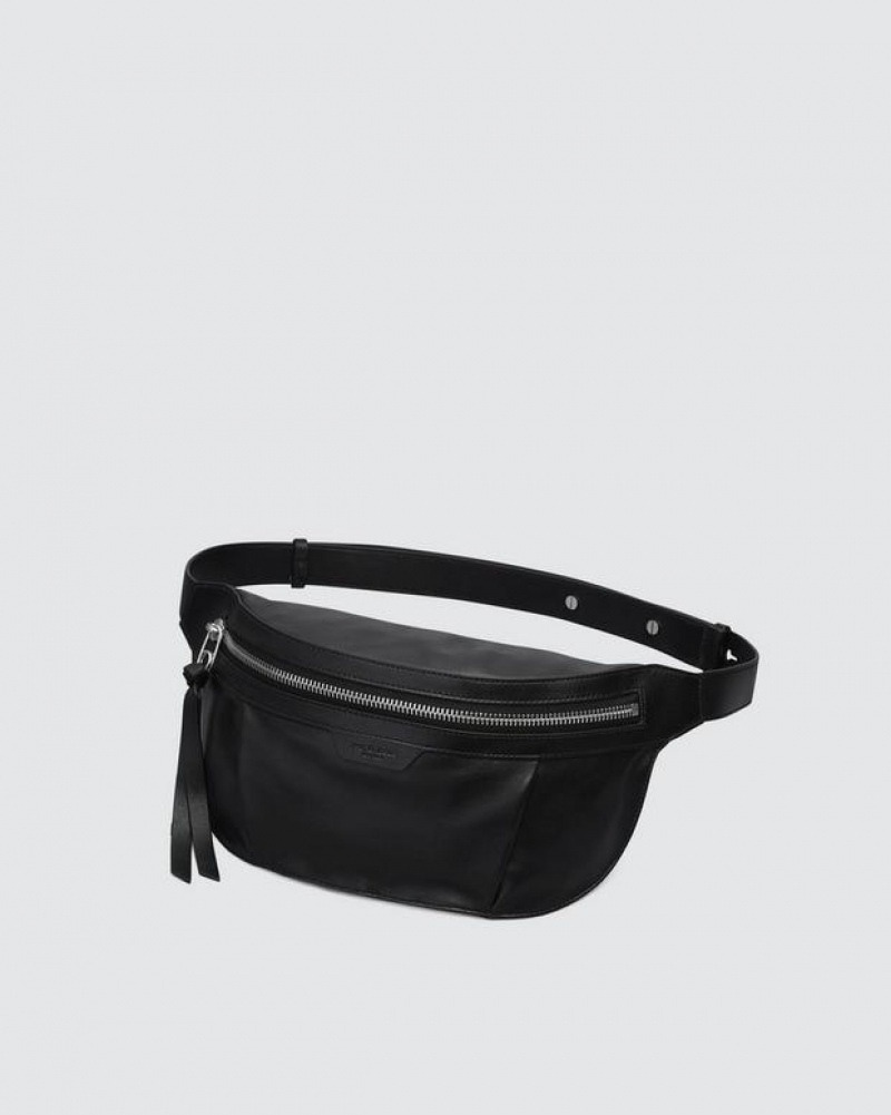 Rag & Bone Commuter Fanny Pack Small Fanny Pack Black | 87291KMXG