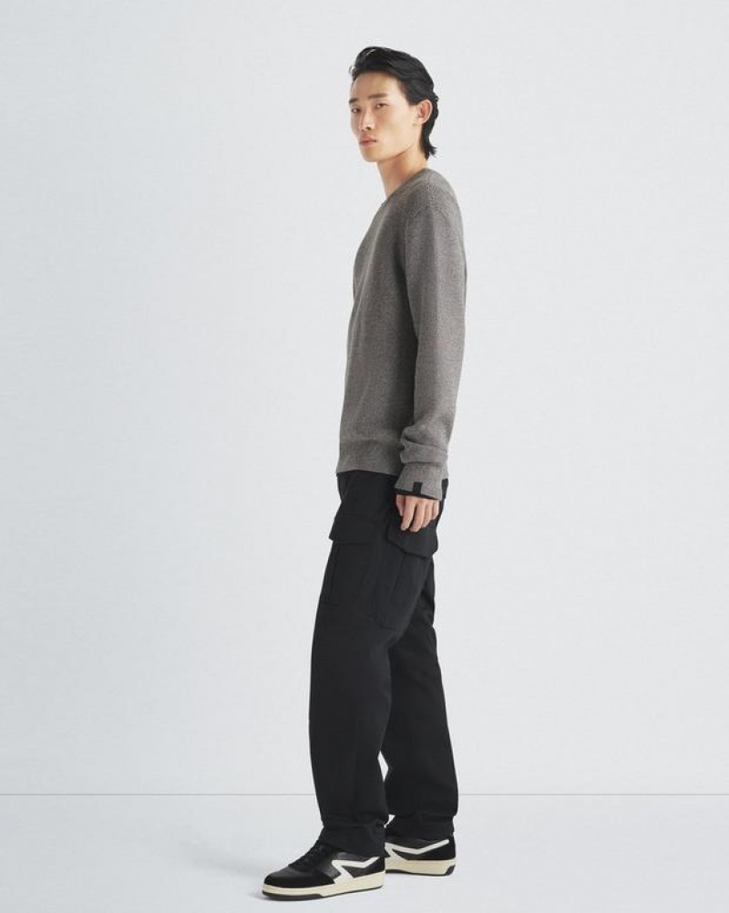 Rag & Bone Dexter Organic Cotton Crew Classic Fit Multi | 54127XHBO