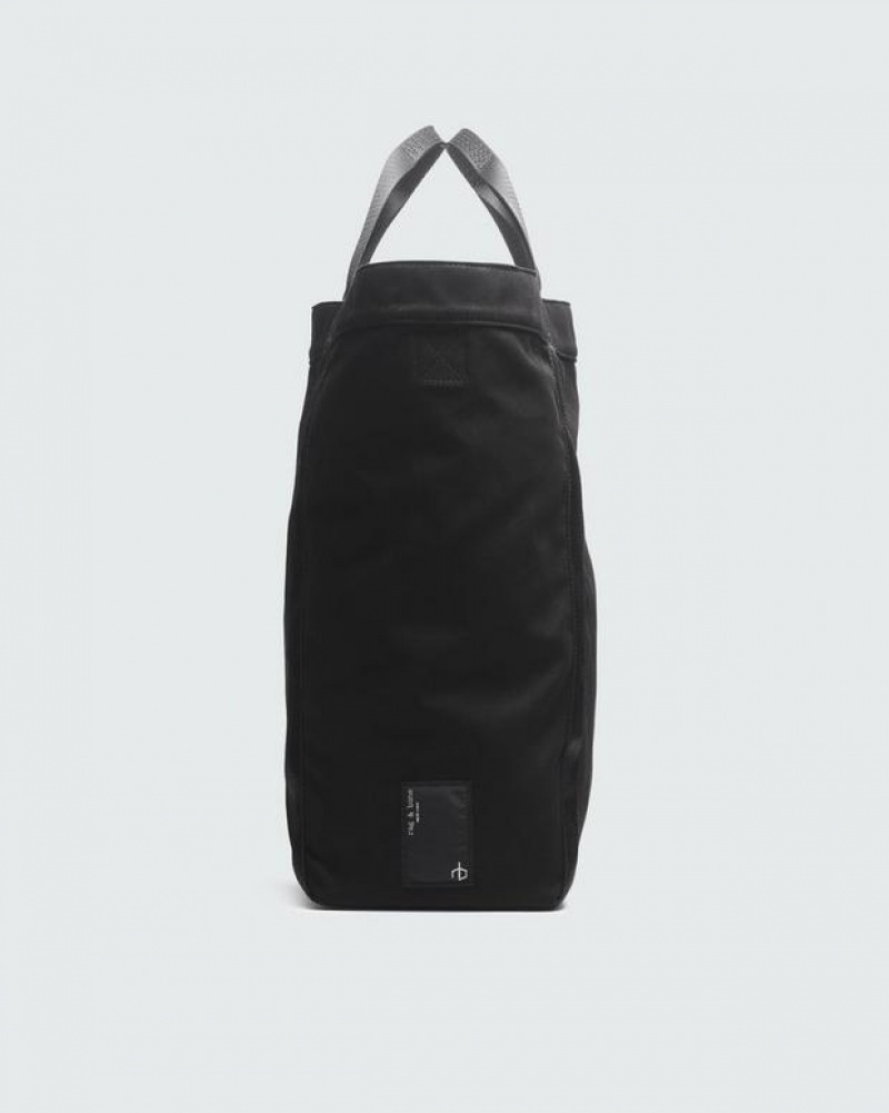 Rag & Bone Division Tote Large Tote Bag Black | 20841MEYZ