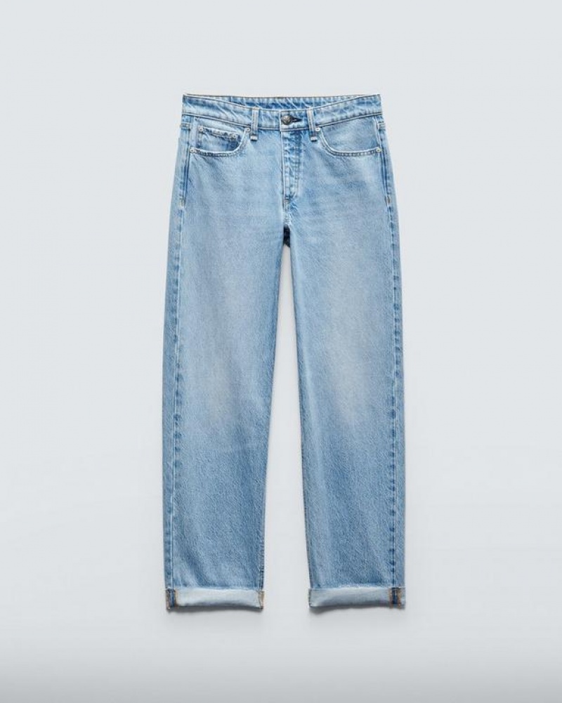 Rag & Bone Dre Ankle Baggy Low-Rise Lightweight Rigid Jean Amal | 90852TDSE