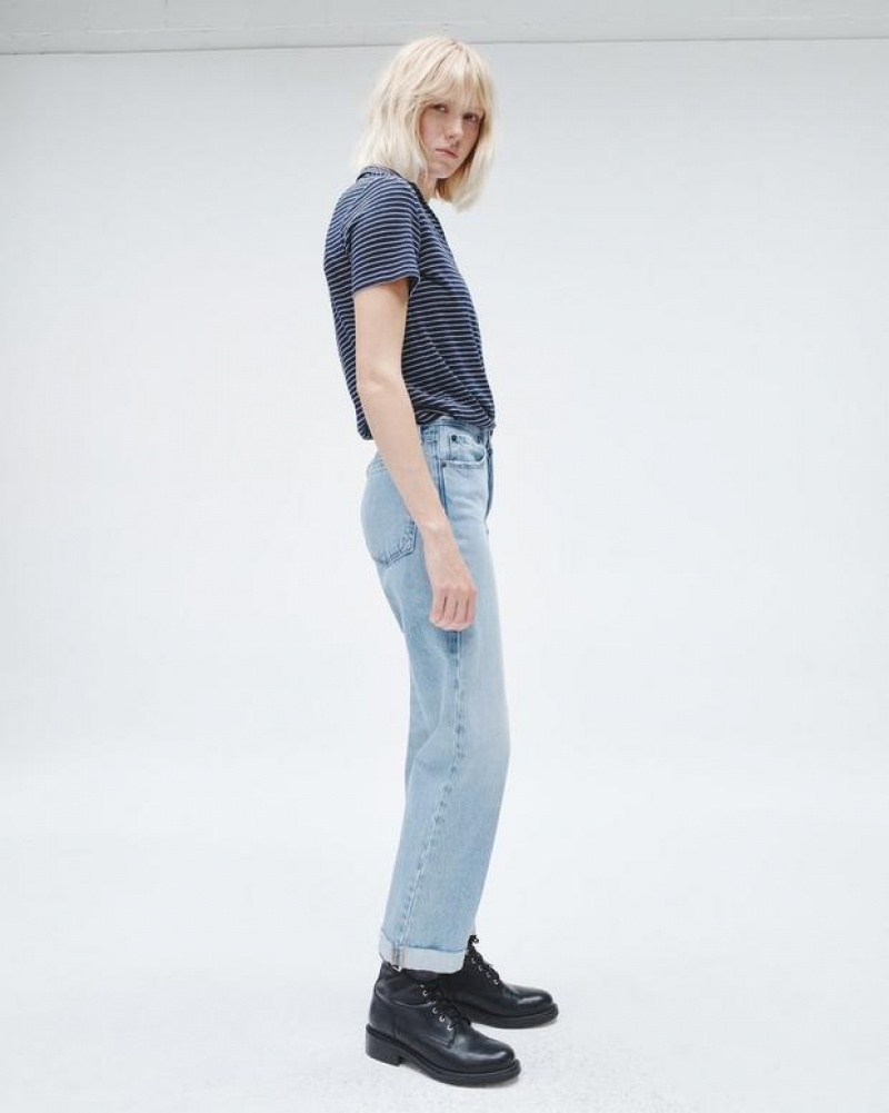 Rag & Bone Dre Ankle Baggy Low-Rise Lightweight Rigid Jean Amal | 90852TDSE