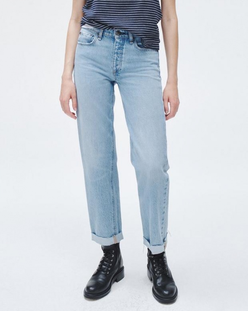 Rag & Bone Dre Ankle Baggy Low-Rise Lightweight Rigid Jean Amal | 90852TDSE