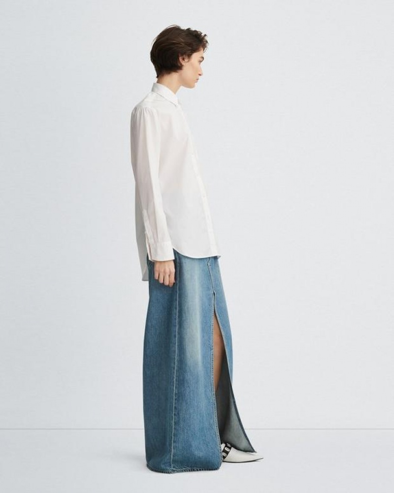 Rag & Bone Featherweight Avery Skirt Maxi Beverlys | 13687PIGE