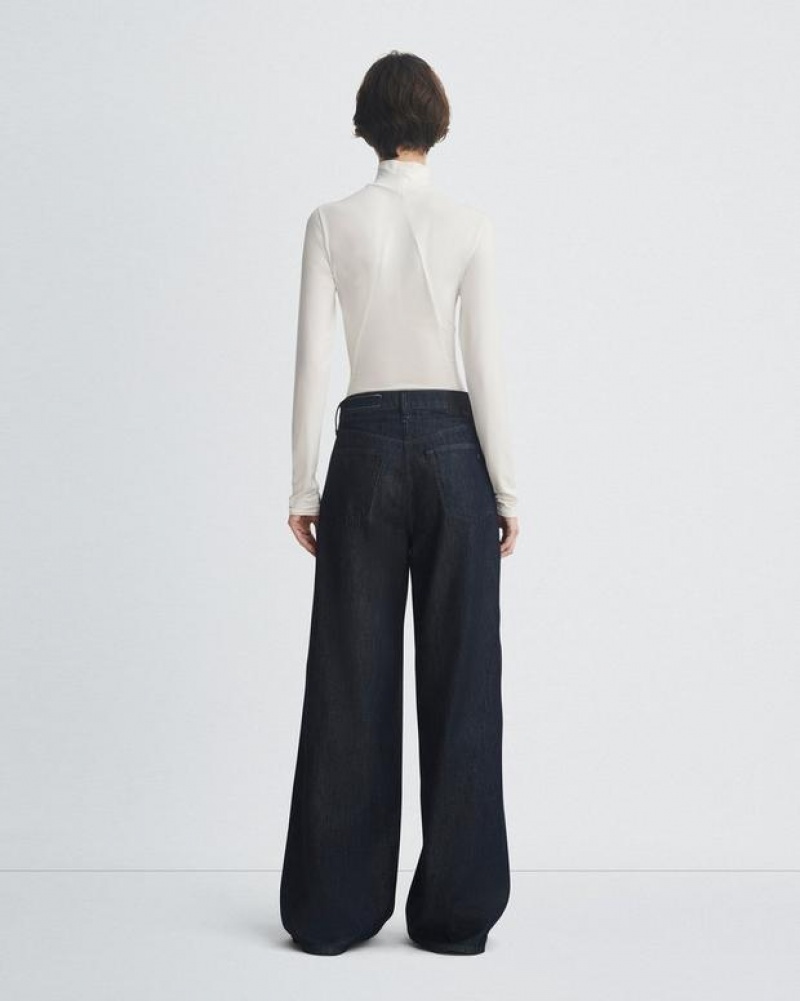 Rag & Bone Featherweight Sofie Wide-Leg High-Rise Featherweight Jean Rinse | 81376IJKU