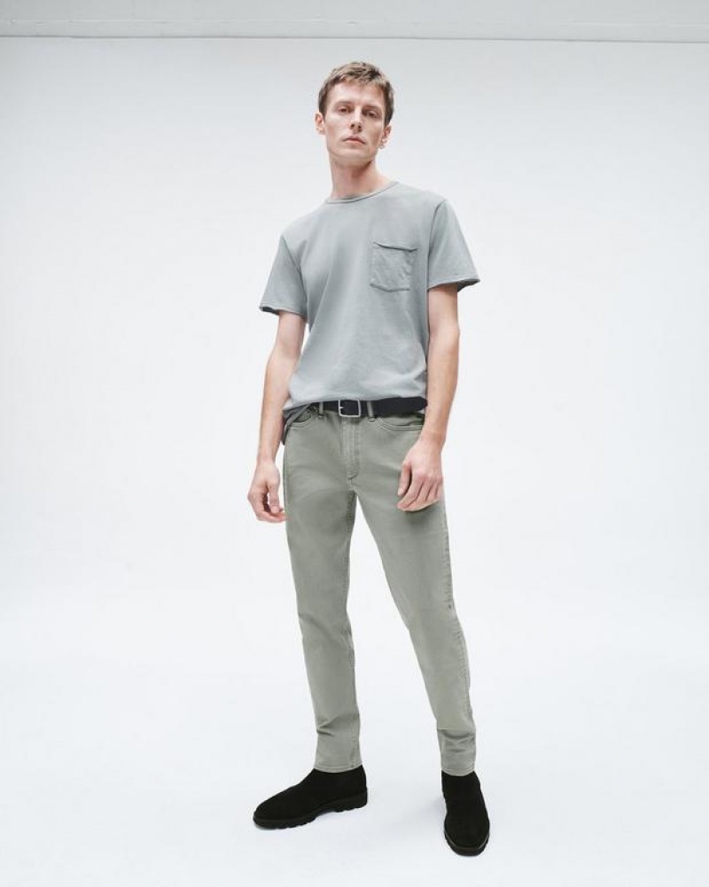 Rag & Bone Fit 2 Slim Fit Aero Stretch Jean Dark Mint | 21984ZARD