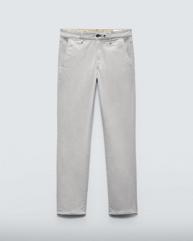 Rag & Bone Fit 2 Stretch Twill Chino Slim Fit Dark Grey | 09236LTGB