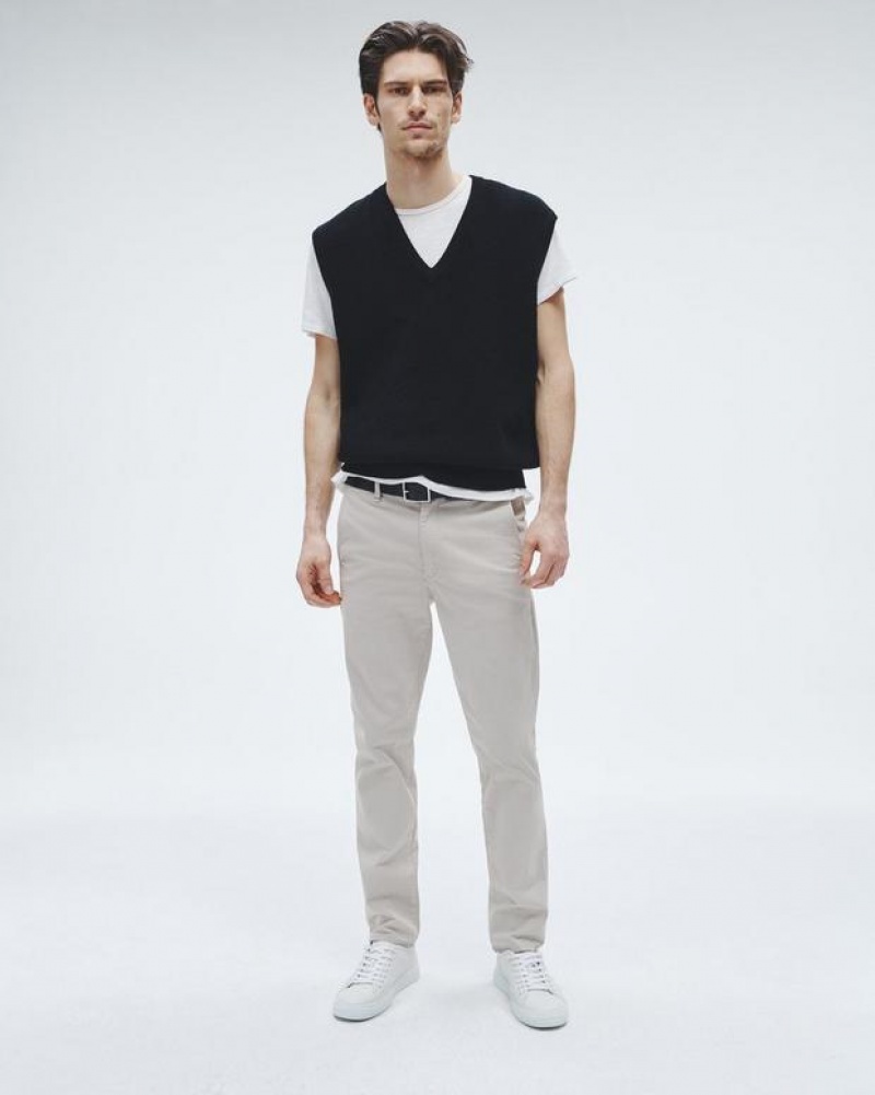 Rag & Bone Fit 2 Stretch Twill Chino Slim Fit Dark Grey | 09236LTGB