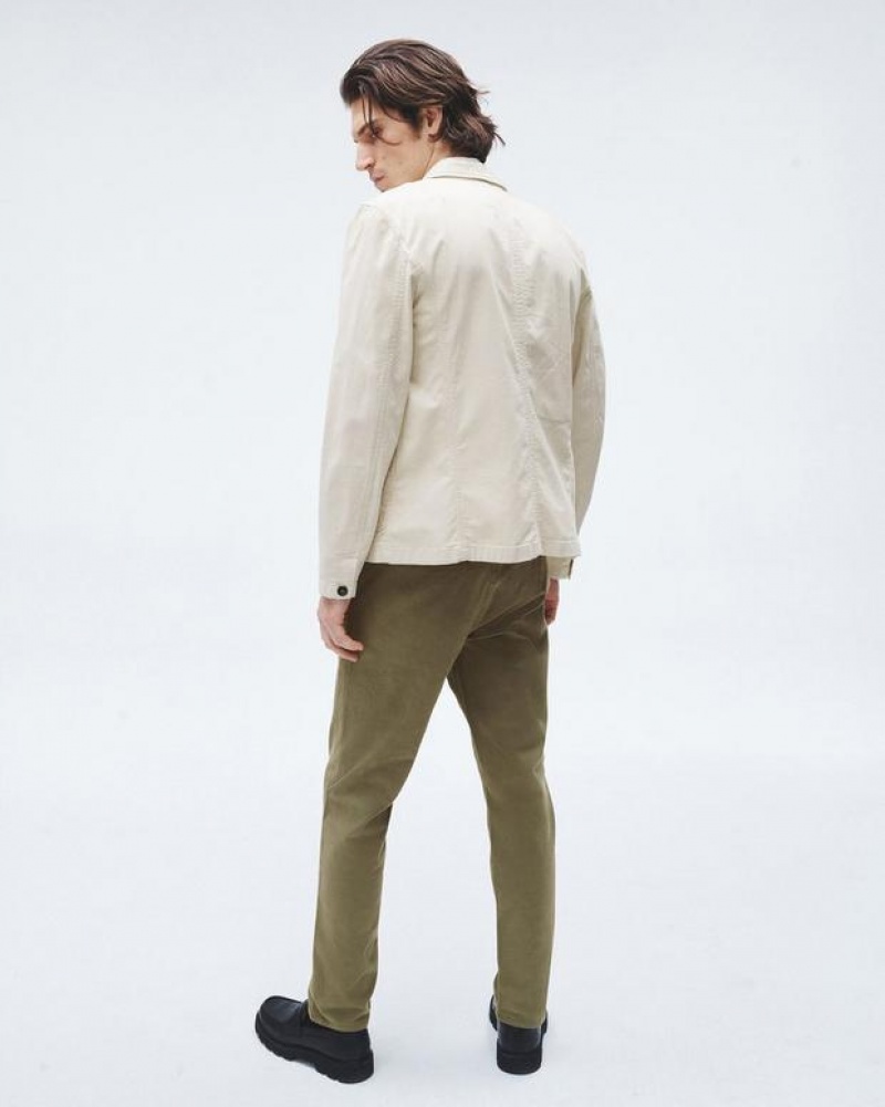 Rag & Bone Fit 2 Stretch Twill Chino Slim Fit Pant Pale Army | 92763NFAK