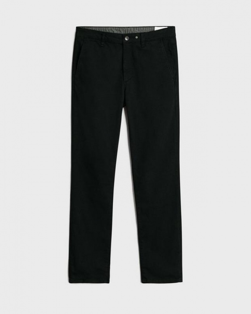 Rag & Bone Fit 2 Stretch Twill Chino Slim Fit Black | 69803EHIX