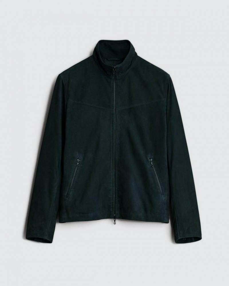 Rag & Bone Grant Suede Jacket Classic Fit Jacket Salute | 61283JFKX