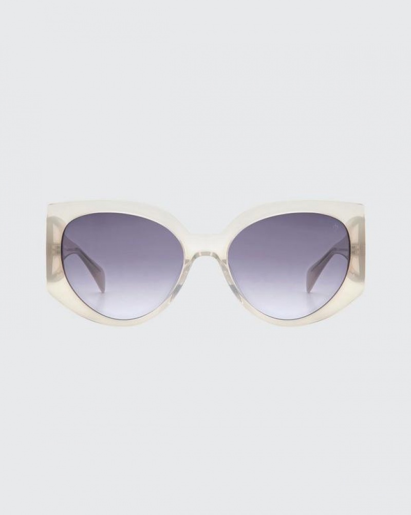 Rag & Bone Lorne Cat Eye Sunglasses Grey | 07862KIDE