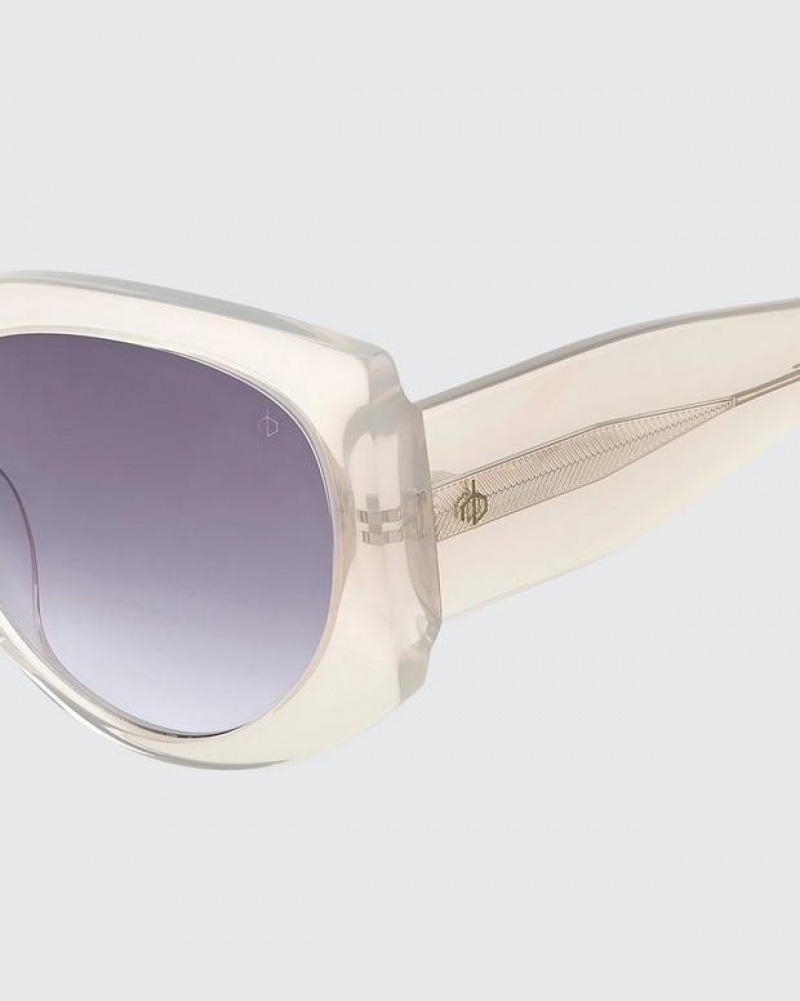 Rag & Bone Lorne Cat Eye Sunglasses Grey | 07862KIDE