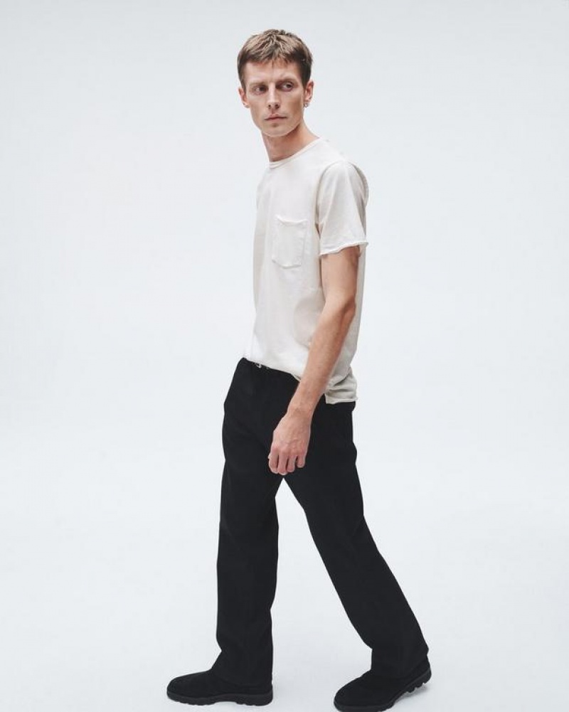 Rag & Bone Miles Principal Jersey Tee Cotton T-Shirt Pfd | 90215PYMF