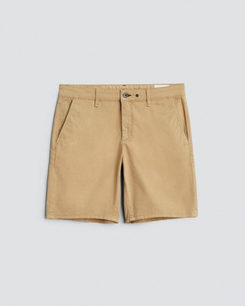 Rag & Bone Perry Cotton Stretch Twill Short Slim Fit Short Cornstalk | 93850ZDRU