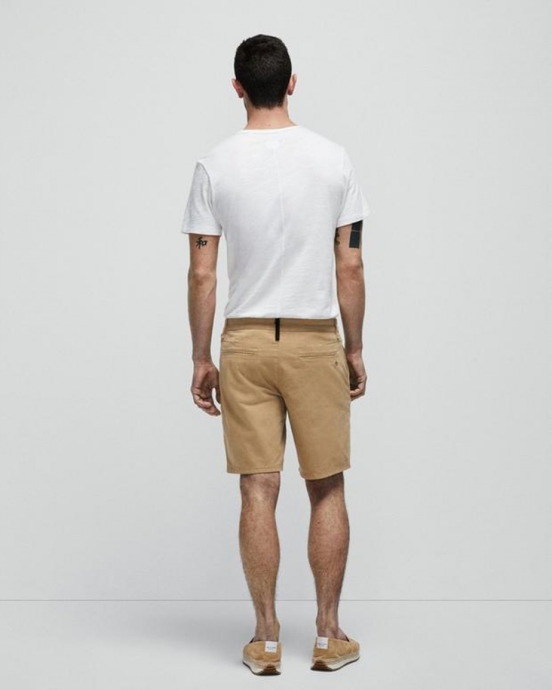 Rag & Bone Perry Cotton Stretch Twill Short Slim Fit Short Cornstalk | 93850ZDRU