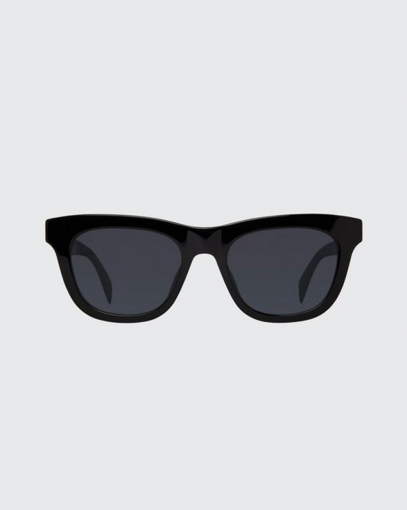 Rag & Bone Perry Square Sunglasses Black | 10297CJQG