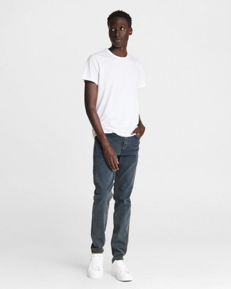 Rag & Bone Pratt Principal Short Sleeve Tee Jersey T-Shirt White | 89314CXVE