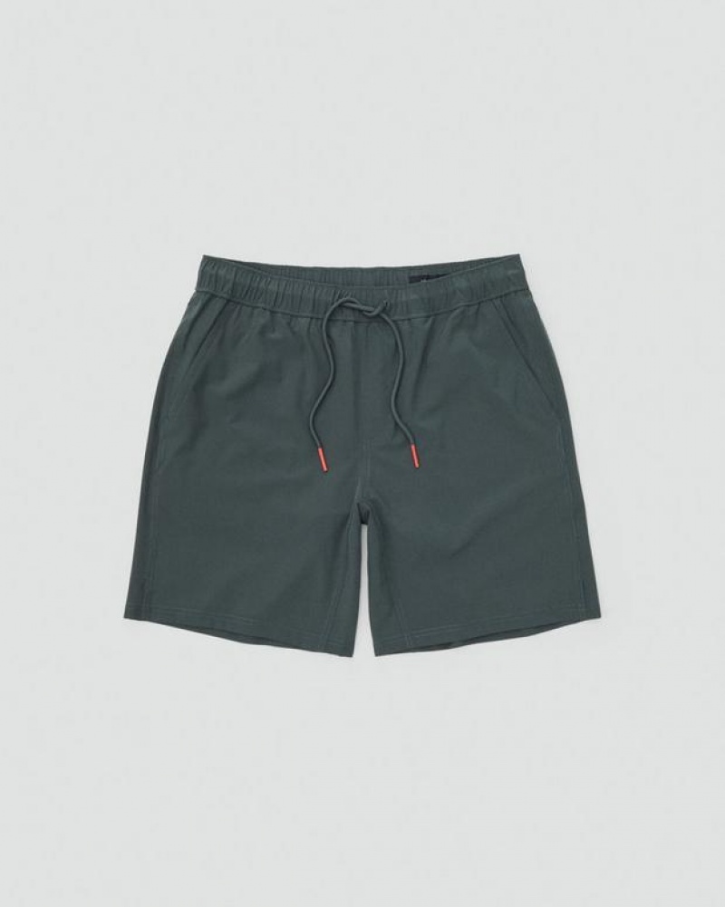 Rag & Bone Pursuit Active Short Relaxed Fit Storm Grey | 15820BFLJ