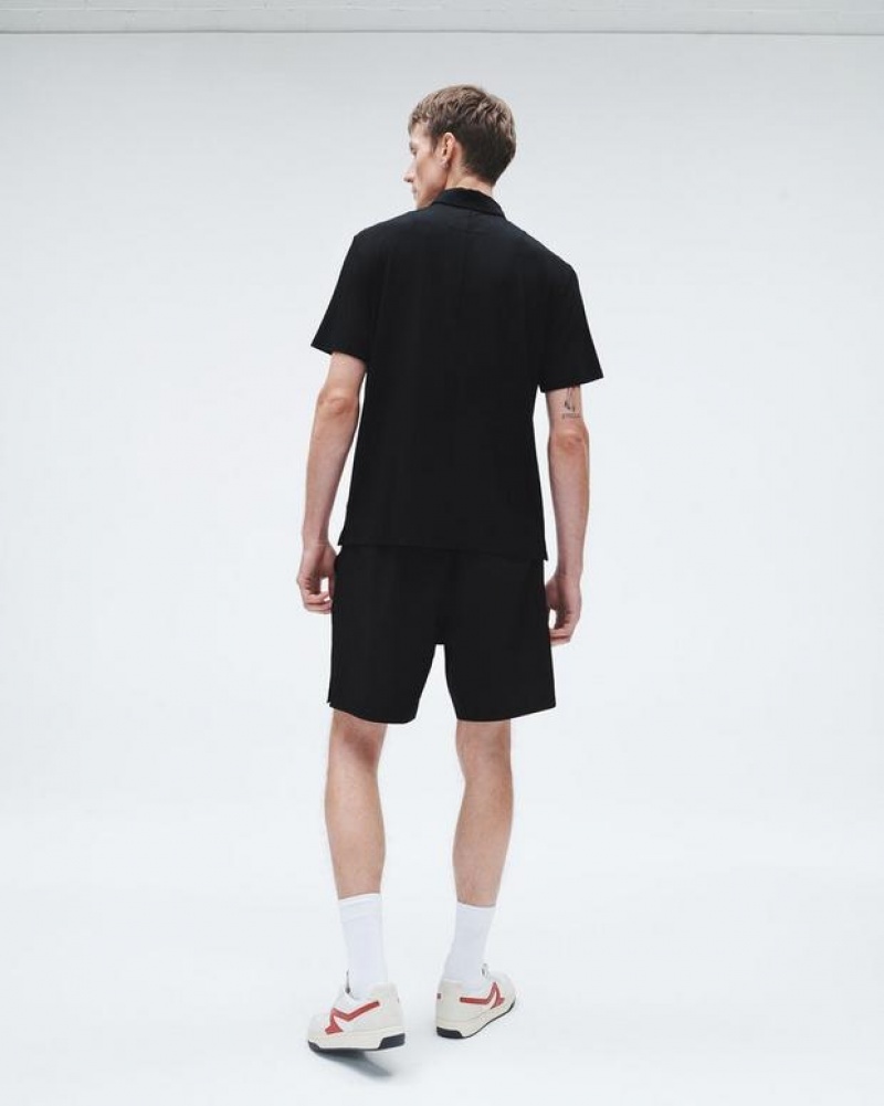 Rag & Bone Pursuit Active Short Relaxed Fit Black | 49603SXIC