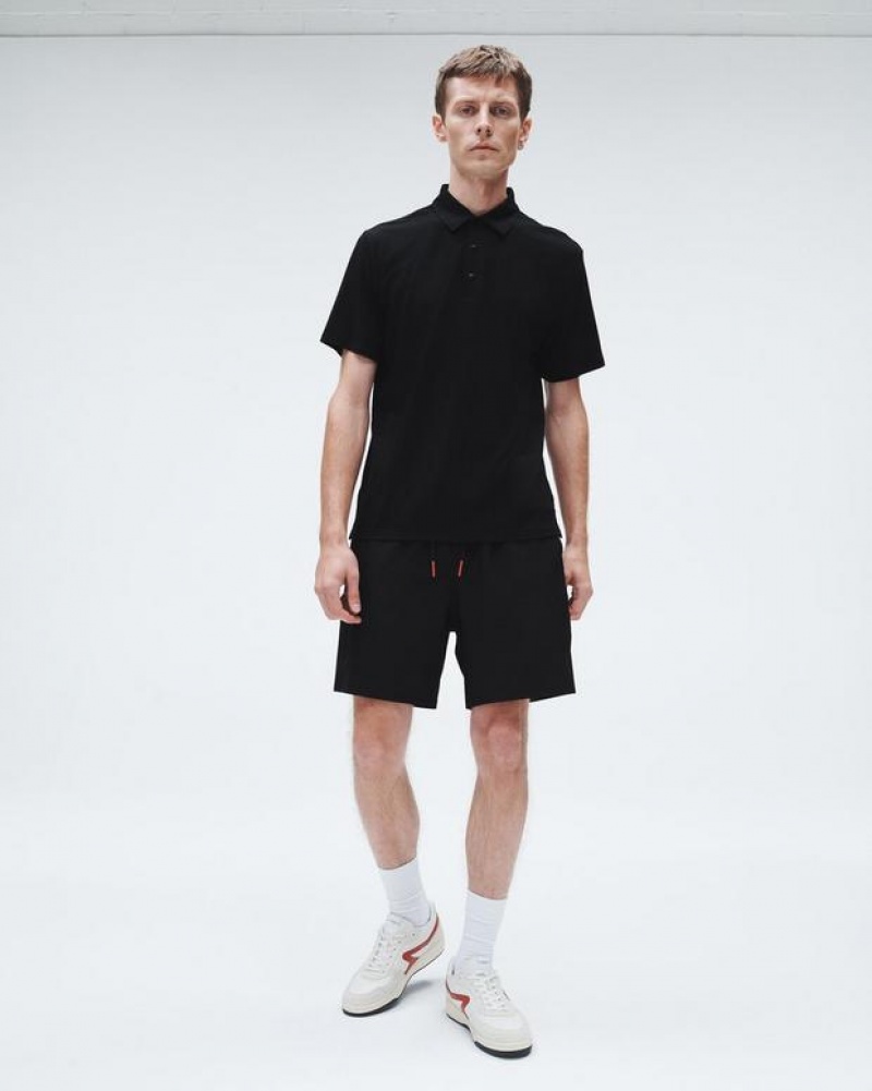 Rag & Bone Pursuit Active Short Relaxed Fit Black | 49603SXIC