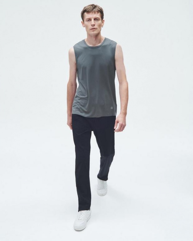 Rag & Bone Pursuit Hayden Tank Tech Jersey T-Shirt Storm Grey | 98271PWJH