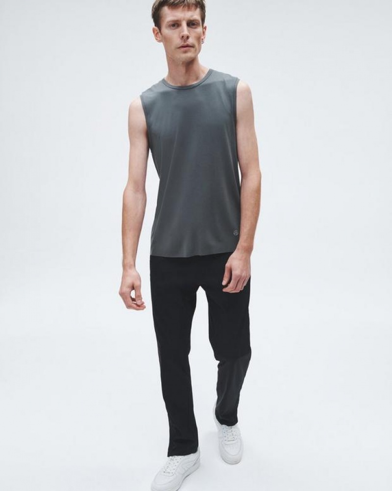 Rag & Bone Pursuit Hayden Tank Tech Jersey T-Shirt Storm Grey | 98271PWJH