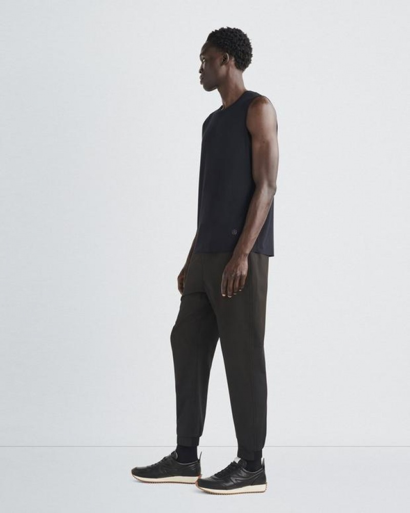 Rag & Bone Pursuit Haydon Tank Tech Jersey T-Shirt Black | 96071TBPF