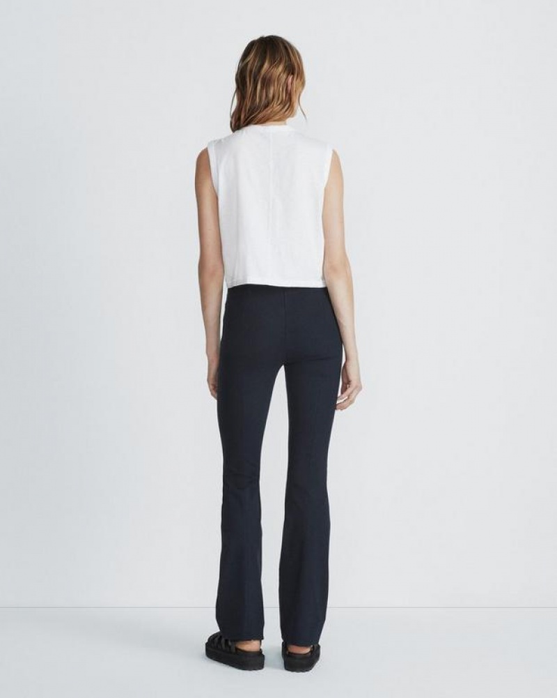 Rag & Bone Simone Cotton Flare Slim Fit Pant Salute | 08794SYGI