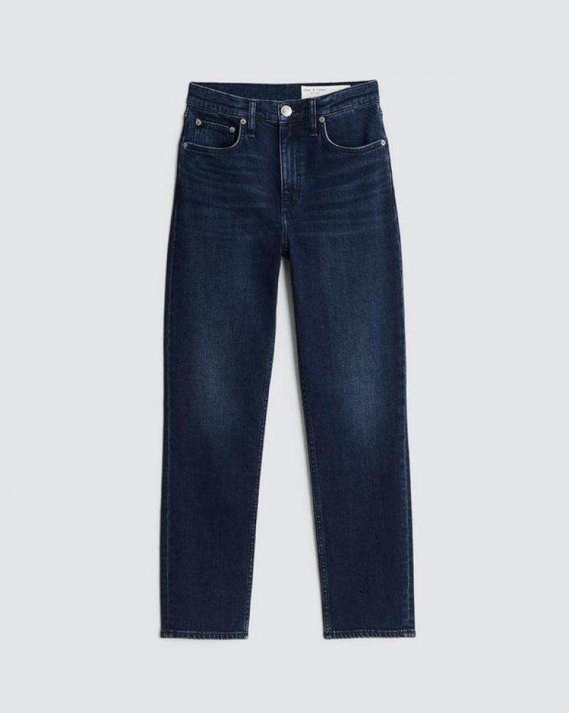 Rag & Bone Wren Ankle Slim High-Rise Vintage Stretch Jean Ella | 40683HLIZ