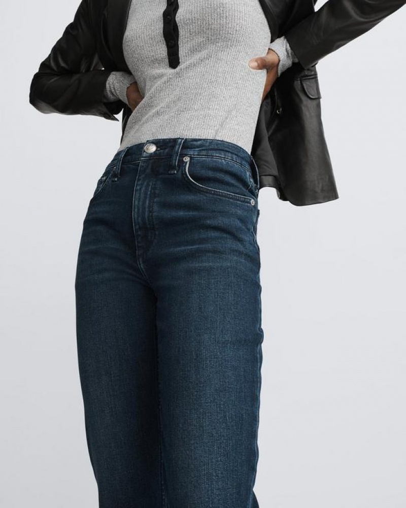 Rag & Bone Wren Ankle Slim High-Rise Vintage Stretch Jean Ella | 40683HLIZ